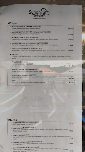 Photo of Syrian Table Shawarma and Falafel - 73 Brock St, Sault Ste. Marie, ON P6A 3B4